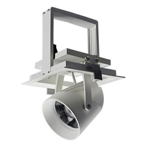 Embutido/spot Movil De Techo Bco 24w 4000k - Nv0458