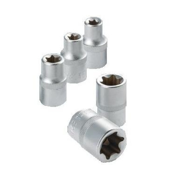 Pack 5 Dados Hembra Torx O Tork E18 Encastre 3/8 Codst101712