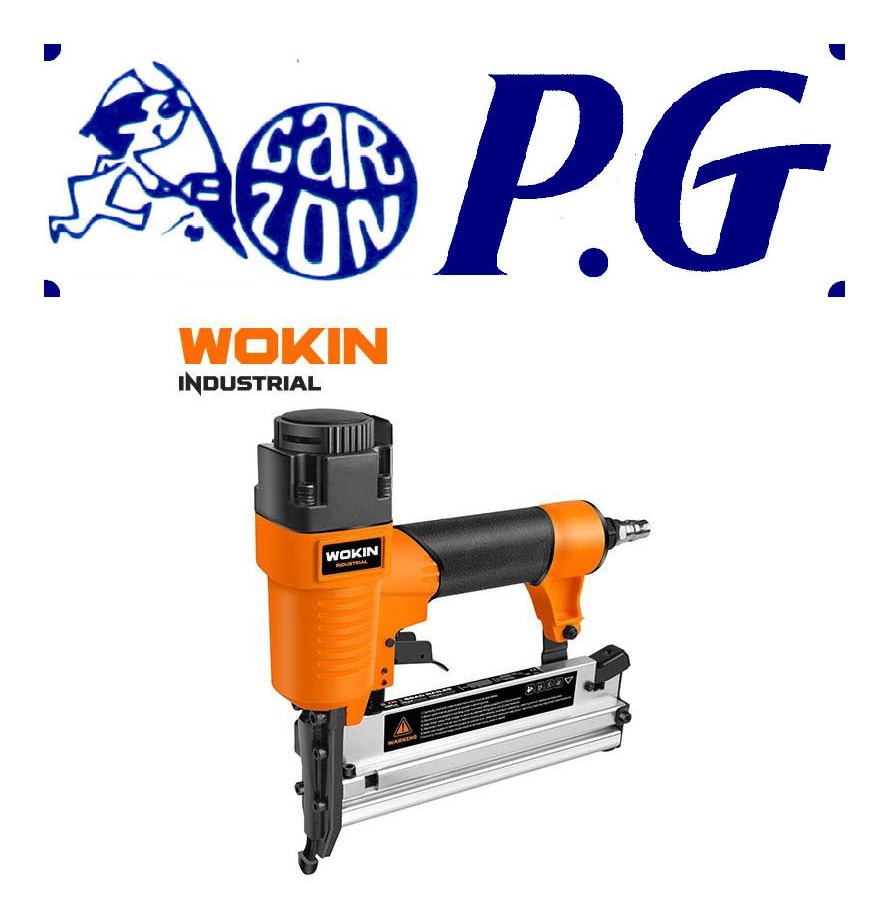 Clavadora Engrampadora Neumatica Wokin 2 En 1