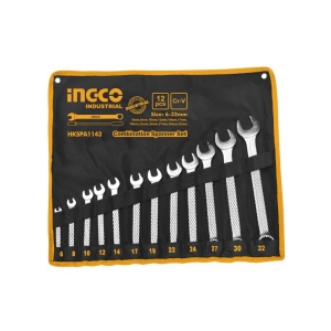 Set De 12 Llaves Combinadas 6-32mm Ingco Hkspa1143