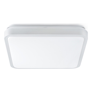 Plafon Cuadrado Bco 20w, 3000k, 1600lm, 295mm Faro