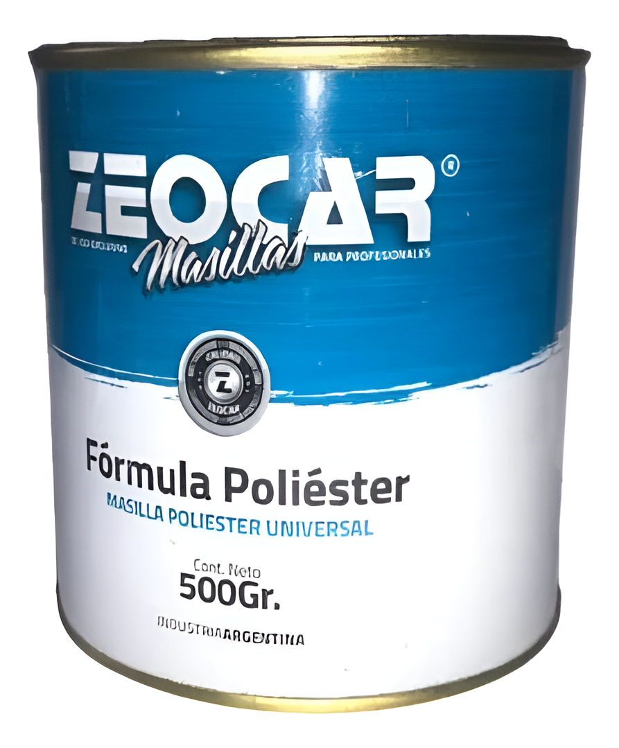 Masilla Plastica Automotriz Zeocar 500gr Pg