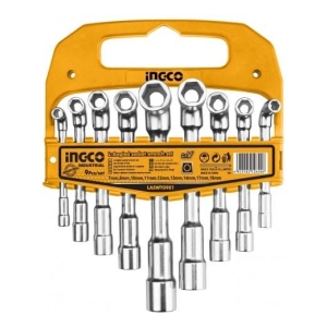 Juego De Llave Dados En L Ingco Laswt0901 Industrial Cr-v