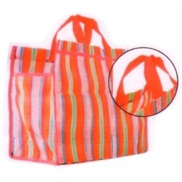 Bolso Reut.c/fuelle(t/chismosa)asa Tela 45x37x18cm Bfimp