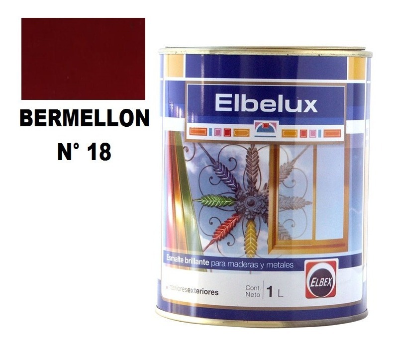 4lt Esmalte Sintetico Brillante Elbelux Elbex 32 Colores - Imagen 28