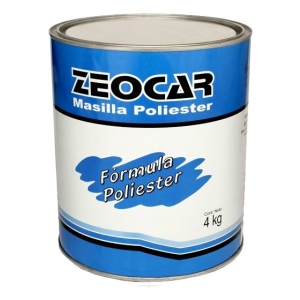 Masilla Plastica Automotriz Zeocar 4kg Pg