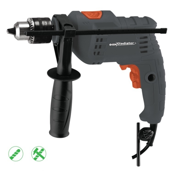 Taladro Percutor Gladiator Tp413/6/220 13mm 650w