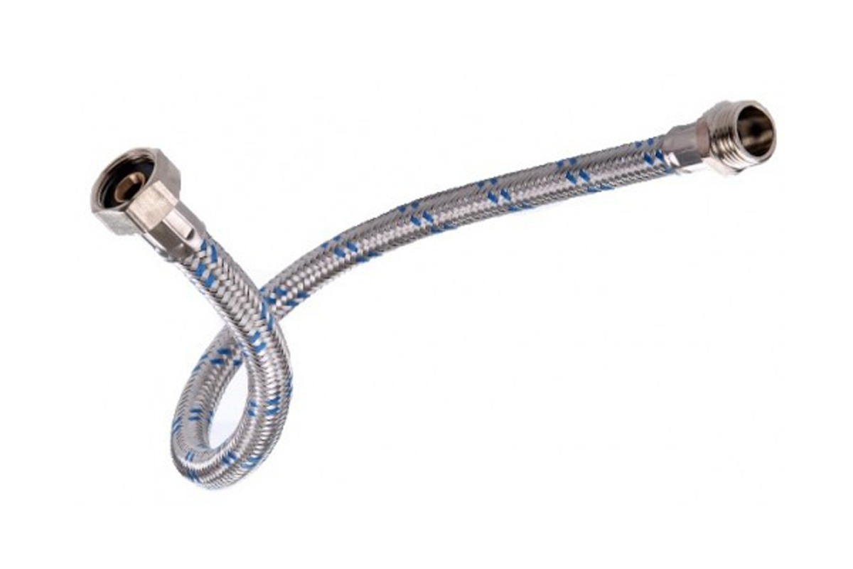 Colilla 80cm P/ Calefon Agua Fria O Caliente Macho - Hembra