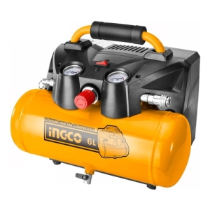 Compresor De Aire A Beteria 6lt 20v Ingco Cacli2003 + Regalo