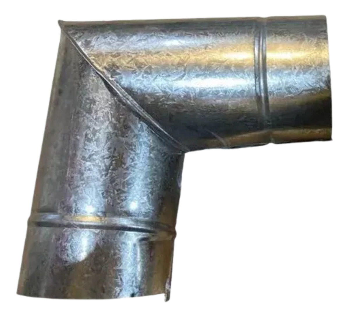 Codo Galvanizado 100mm X 90 Grados Estufa A Leña Quematutti