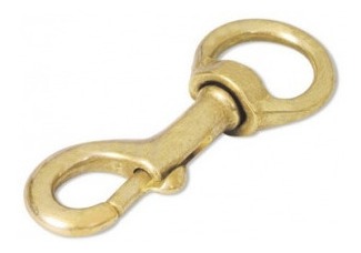 Mosquetón Gatillo 3 1/2 De Bronce Blister Fiero Bdl-1