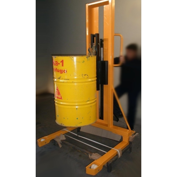 Carro Hidraulico Para Tambor 200lt Hasta 350kg Cod Dt350b