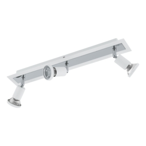 Spot De Pared Blanco 3xgu10 Sarria - Eglo Eg3020