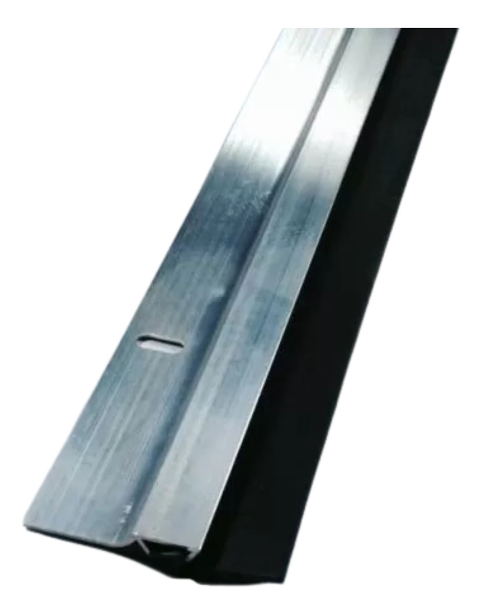 Zocalo Para Puerta De Aluminio Con Goma 80cm