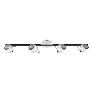 Aplique Con 4 Spots Direccionales, Color Blanco - Ai1036