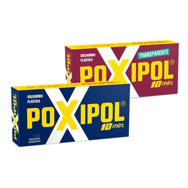 826g Poxipol 10 Minutos Adhesivo Epoxi Gris Y Transparente
