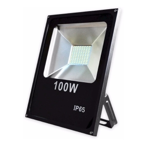 Foco Reflector Led Slim 100w Luz Fria Ip65 Para Exterior