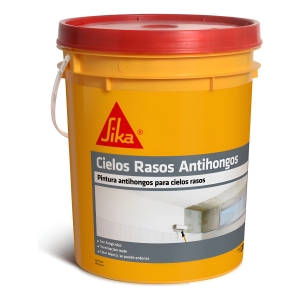 4l Pintura Latex Acrilica Sika Cielos Rasos Antihongos !