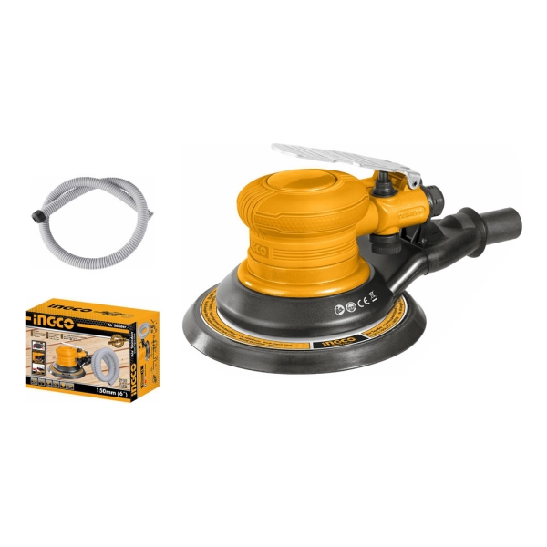 Lijadora Neumatica 6 Roto Orbital Ingco Aps1512 + Regalo