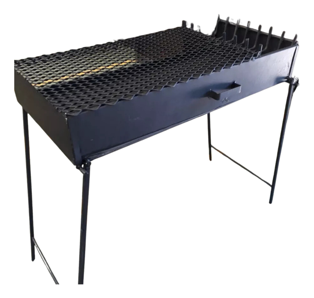 Parrillero Portatil Patas Plegable Medidas 100 X 50 X 20