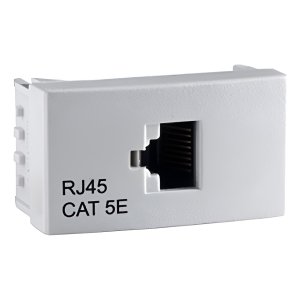 Modulo Rj 45 Cat. 5e Roda 1m -blanco