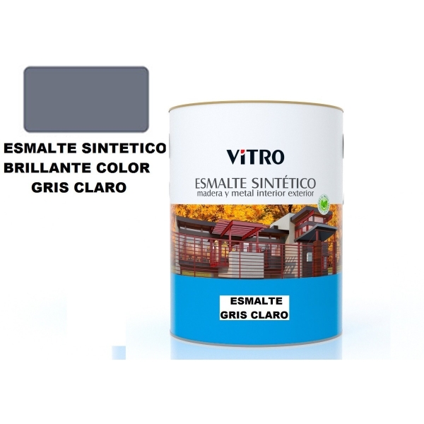 1/2lt Pintura Esmalte Sintético Brillante Vitro 26 Colores - Imagen 10