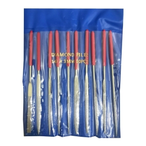 Juego De 10 Limas Aguja P/joyero Diamantadas Smt 9005378