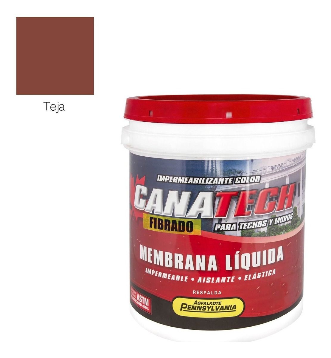 20k Impermeabilizante Canatech Fibrado En 3 Colores + Regalo