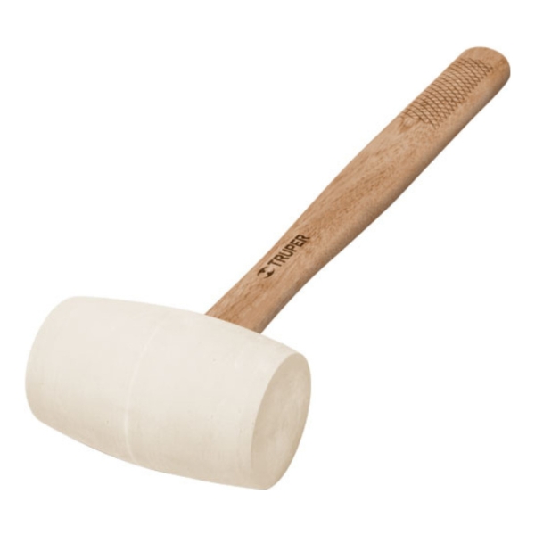 Maceta De Caucho Blanca 55mm Truper Mh-16