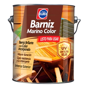 3,6lt Barniz Poliuretanico Elbex Uso Exterior Filtro Solar