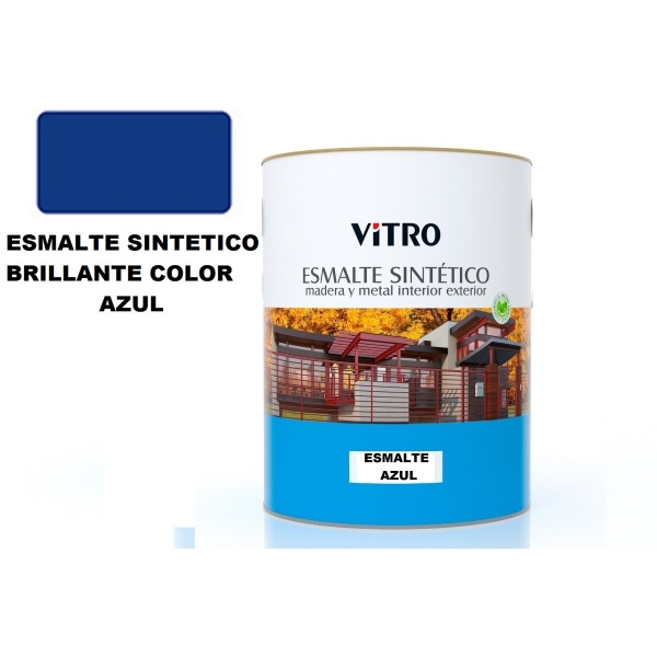 1/2lt Pintura Esmalte Sintético Brillante Vitro 26 Colores - Imagen 18