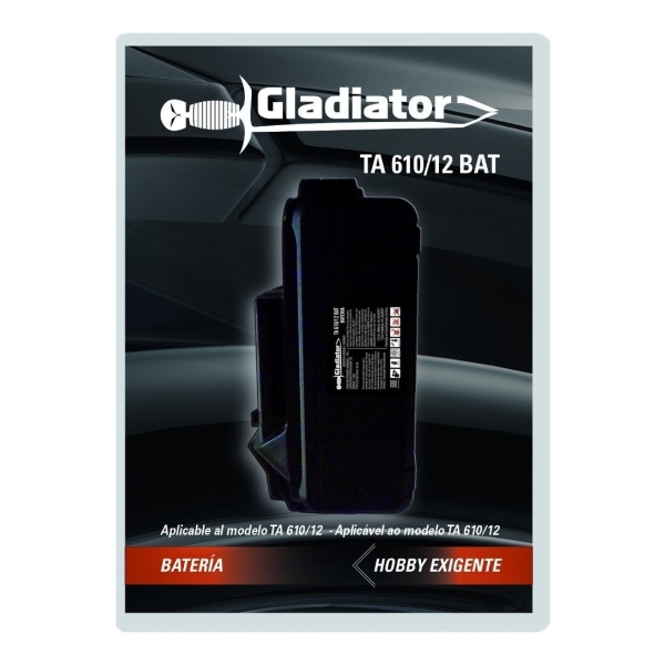 Cargador De Batería Aplicable Al Mod Gladiator Ta610/12bat