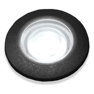 Embutido De Piso Ip67 Negro 1,7w 3000k G9 Fumagalli