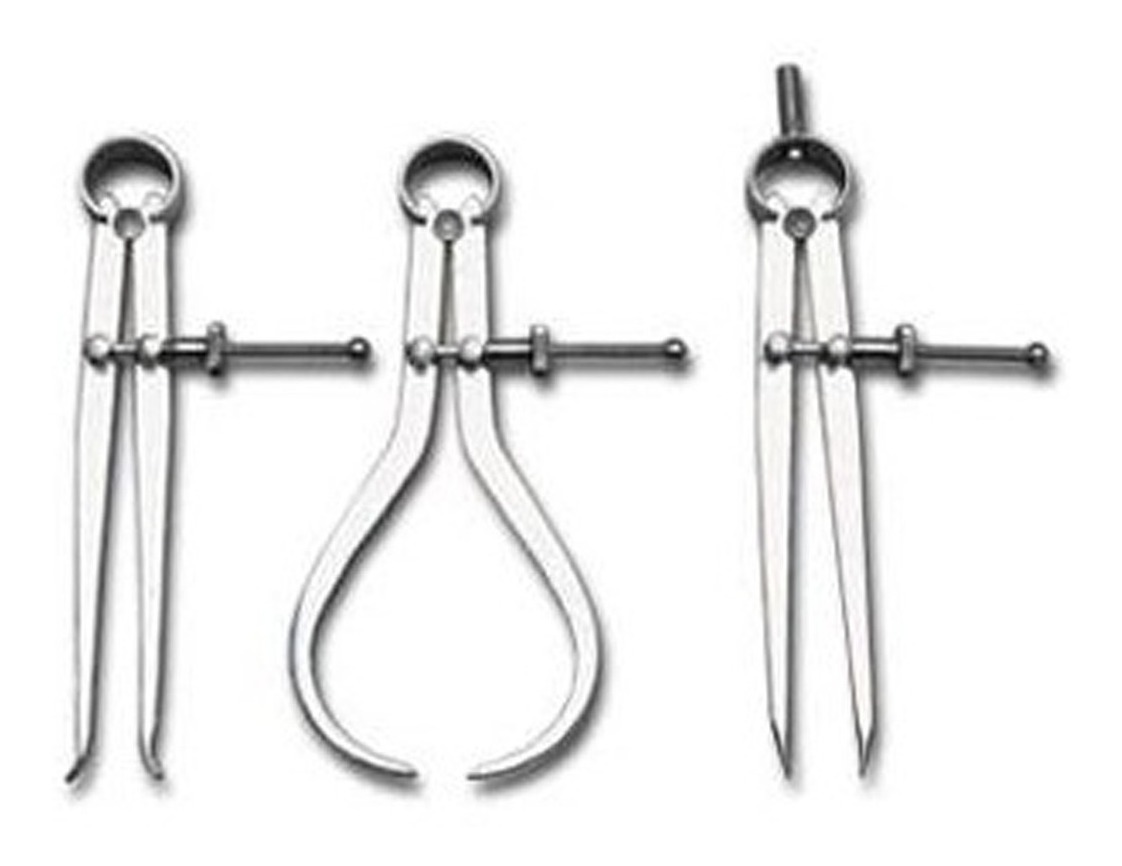 Compas Calibre 125mm 3 Piezas Codigo C125