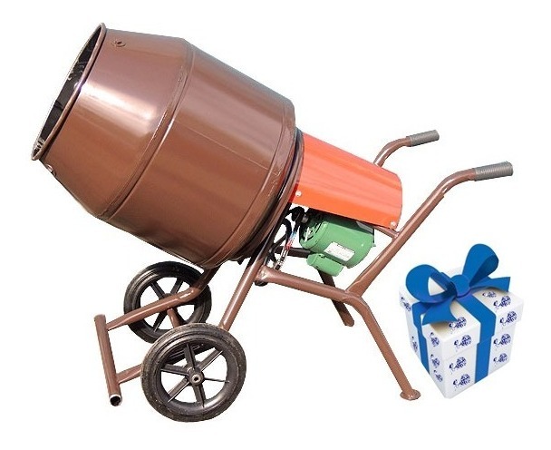 Hormigonera Mezcladora De Hormigón 133lts 130r + Regalo!