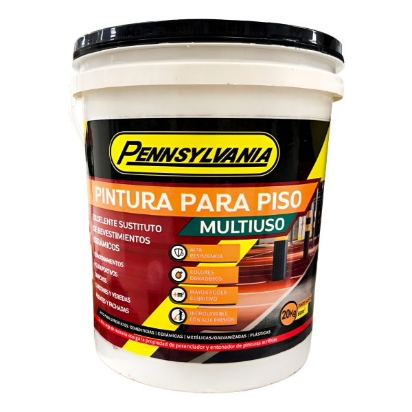 20l Pintura Pisos Fachadas Pennsylvania 11 Colores + Regalo! - Imagen 2