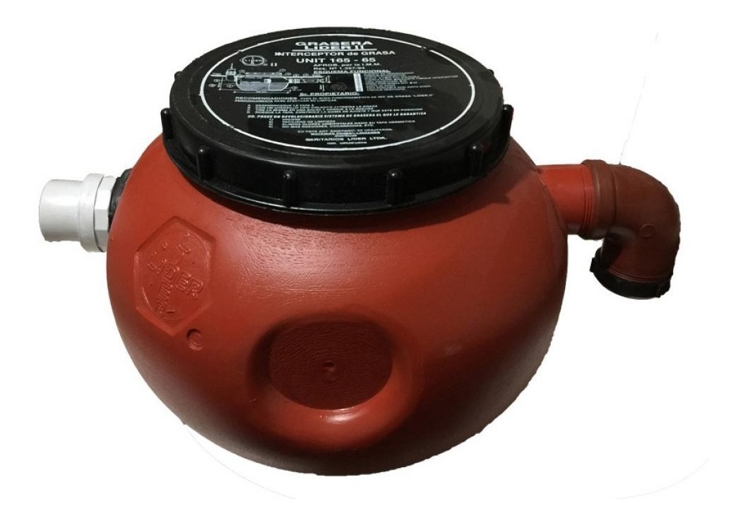 Grasera De Pead Tapa Rosca Autorizada Por I.m Salida 50mm