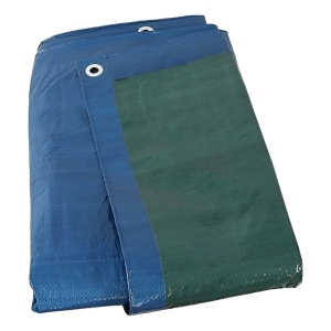 Lona Tipo Carretiero De Pvc Impermeable 5mt X 4mt Verde/azul
