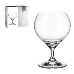 Pack 6 Copa De Cristal 350ml Carduelis Bohemia P G