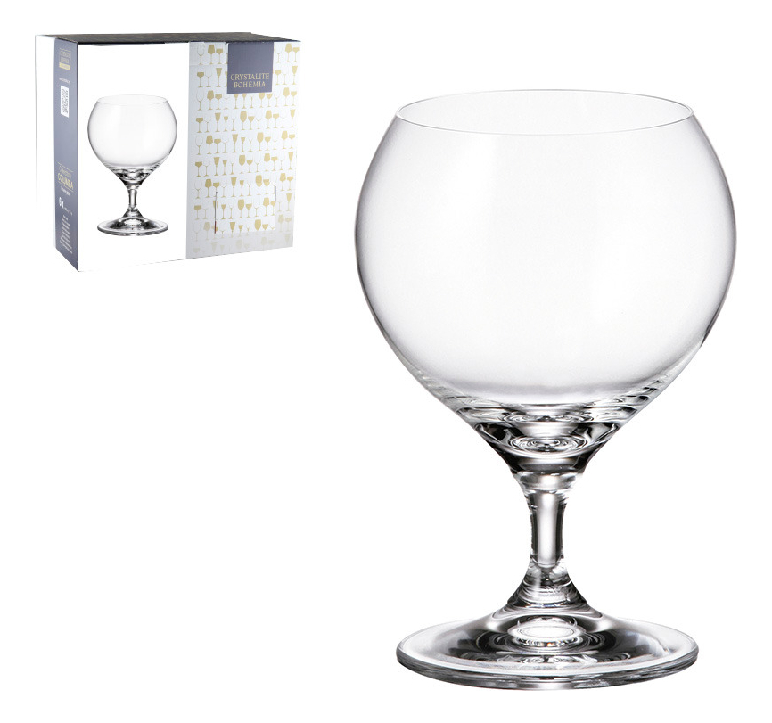 Pack 6 Copa De Cristal 350ml Carduelis Bohemia P G