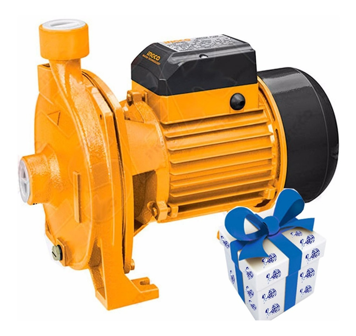 Bomba Para Agua Centrifuga 1hp 750w Ingco 120l/min + Regalo!