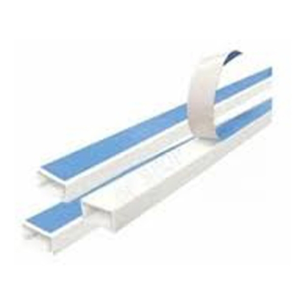 5 Varillas Ducto Electrocanal Adhesivo 20x10mm X 2 Mts.
