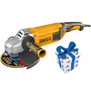 Amoladora Angular Ingco Ag24008 230mm 9 PuLG 950w + Regalo !