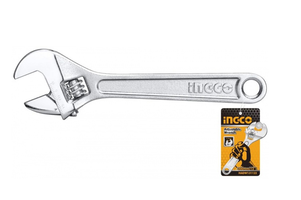 Llave Ajustable 6 Pulgadas 15cm Ingco Hadw131062