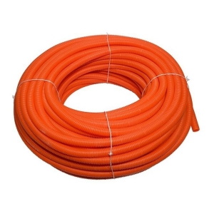 Rollo De 50mt Caño Corrugado Para Electricidad 20mm 3/4