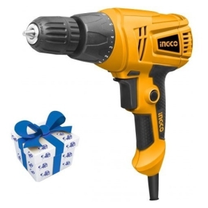 Taladro Atornillador Electrico Ingco 280w 10mm + Regalo !