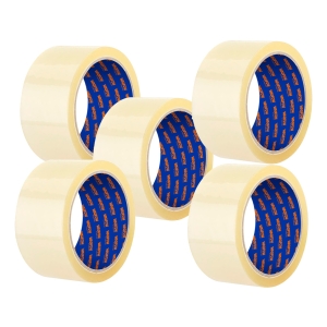 Pack 5 Rollos Cinta Transparente 100m X 48mm Wadfow Wpn1h10