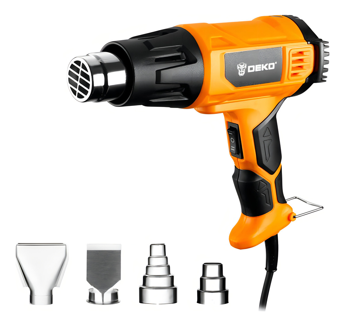 Pistola De Calor 2000w Dkhg03 Deko 220 V 50 Hz Accesorios