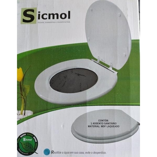Asiento Tapa Convencional De Inodoro Madera Sicmol P G - Imagen 7