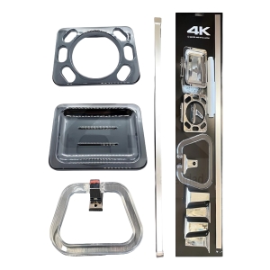 Accesorio P/baño Cromado Plastico 6pz 4k